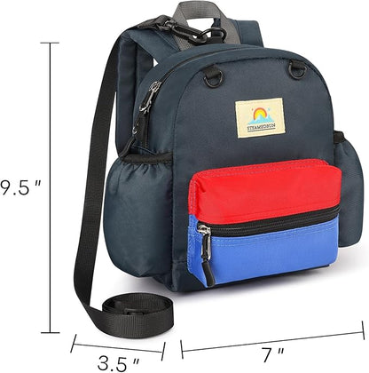 STEAMEDBUN Backpack Leash for Toddlers 1-3: Baby Backpack with Leash for Boys Girls - Anti-Lost Harness for Walking