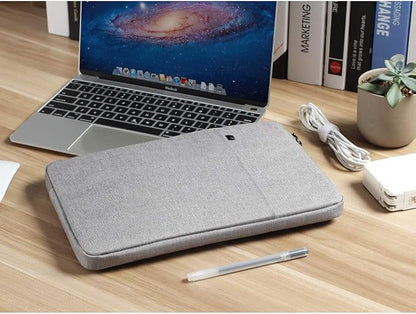 NIDOO 12" 13 inch Laptop Sleeve Case for 12.9" iPad Pro M1 M2 / 13" 13.6" MacBook Air/Surface Pro 7 8 9 X / 11.5" Lenovo Tab P11 Pro Tablet/ThinkPad Z13 / 13.4" Dell XPS 13 Plus/Galaxy Grey