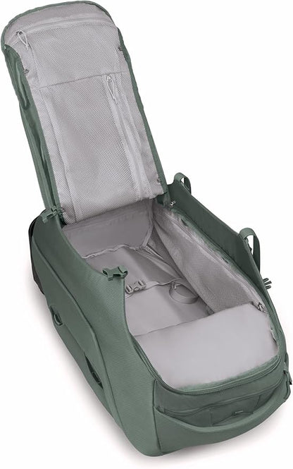 Osprey Sojourn 25"/60L Wheeled Travel Backpack with Harness, Koseret Green
