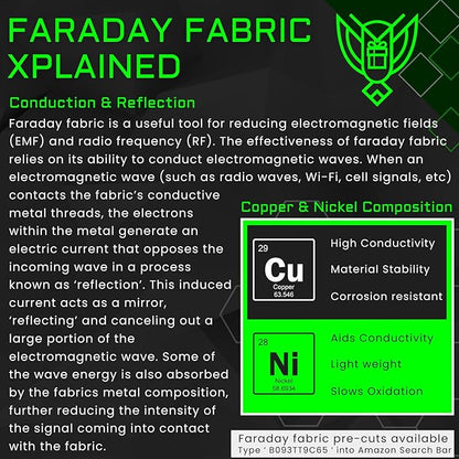 Xtreme Sight Line ~ AQUA RT ~ Large Water-Proof Faraday Backpack for Laptops, Tablets, and Mid-Size Electronics ~ Tracking/Hacking Defense ~ Stone