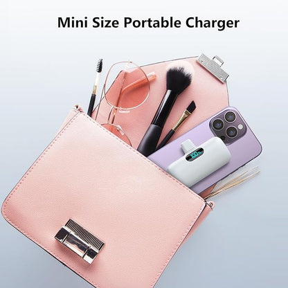 [2 Pack]Small Portable Charger for iPhone 17/16/15 Series,5000mAh 3A PD USB C Power Bank, Mini Travel Essentials Battery Pack for iPhone 17/17 Pro/16/16 Plus/16 Pro/15 Pro Max,Samsung,Android/LG etc
