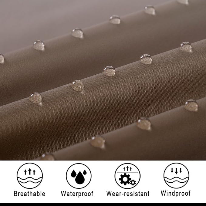Fashion Hooded Rain Poncho Waterproof Raincoat Jacket with pocket for Women/Men/Adult