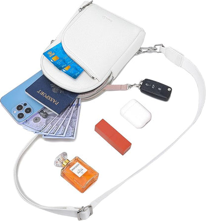 INICAT RFID Blocking Sling Bag,Anti Theft Crossbody Bags for Women,Travel Gifts Cross Body Purses Vegan Leather