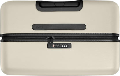 Away Large Checked Luggage, 29 Inch Hardside Suitcase with Spinner Wheels, Lightweight & Durable, TSA Lock, Salt White Matte