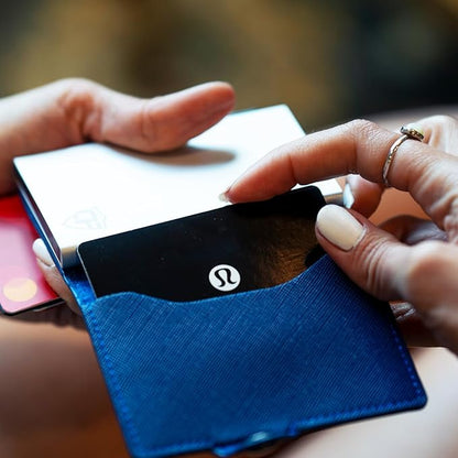 Conceal Plus Small RFID Wallet for Women, Slim Compact RFID Blocking Credit Card Holder Womens Wallet, Smart Pop Up Minimalist Card Case, Holds 4-6 Standard Cards Plus Cash & ID, Compact Travel Wallet