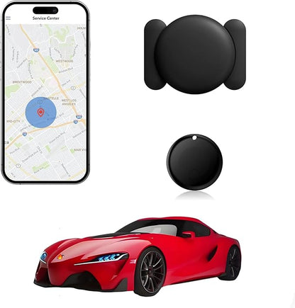 Mini Magnetic GPS Tracker for Vehicles IP65 Waterproof Real-Time Hidden Tracking Device Compatible with Android Only, Anti-Theft Car Tracker for Truck, Motorcycle, Assets（Android Only）