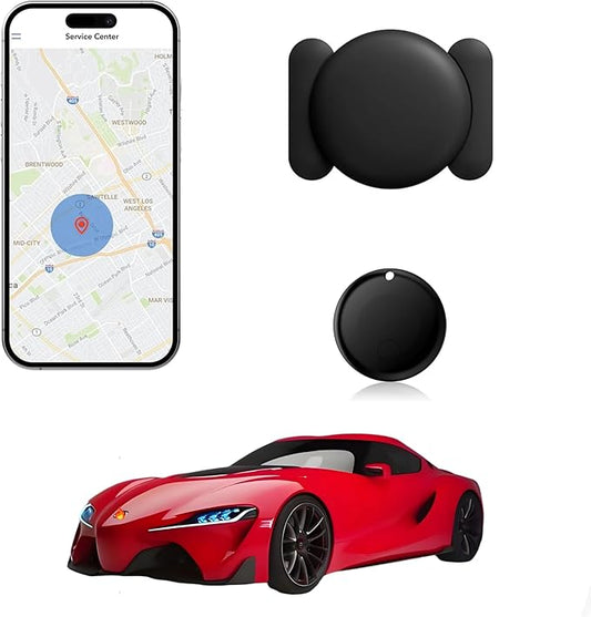 Mini Magnetic GPS Tracker for Vehicles IP65 Waterproof Real-Time Hidden Tracking Device Compatible with Android Only, Anti-Theft Car Tracker for Truck, Motorcycle, Assets（Android Only）