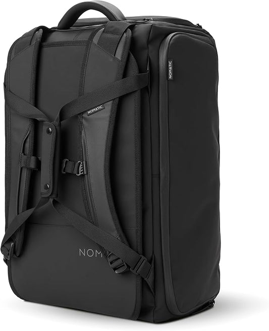 NOMATIC 30L Travel Bag- Convertible Duffel/Backpack, Carry-on Size for Airplane Travel, Everyday Use Laptop Bag,TSA Compliant