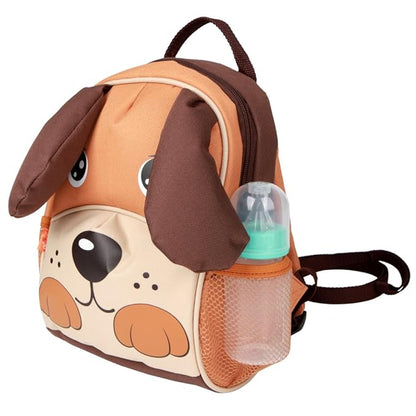 yodo Kids Insulated Toddler Backpack with Safety Harness Leash and Name Label - Playful Preschool Lunch Boxes Carry Bag, Dog