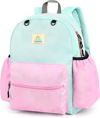 STEAMEDBUN Kids Backpack for Girls 4-6: Girls Backpacks for Elementary - 15 inch Backpack for Kindergarten