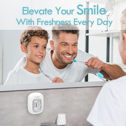 UV Toothbrush Sanitizer Cover, Rechargeable Travel Cap with Magnetic Wall Mount, Portable Cleaner for Any Size Toothbrush
