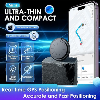 Mini GPS Tracker for Vehicles,Real Time GPS Car Tracker Work with Apple Find My(iOS Only),No Monthly Fee Anti-Theft Car Tracker with Magnetic Case (1PCS Black Tracker, White Magnetic Case)
