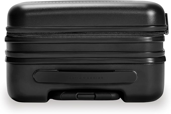 Briggs & Riley 21" Global Carry On Expandable Spinner - Luggage for Travel, Suitcases with Wheels, Hardside Rolling Bag for Men & Women, Self-Repairing Zipper - Sympatico Collection, Black