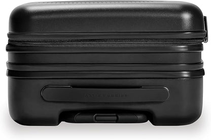 Briggs & Riley 21" Global Carry On Expandable Spinner - Luggage for Travel, Suitcases with Wheels, Hardside Rolling Bag for Men & Women, Self-Repairing Zipper - Sympatico Collection, Black