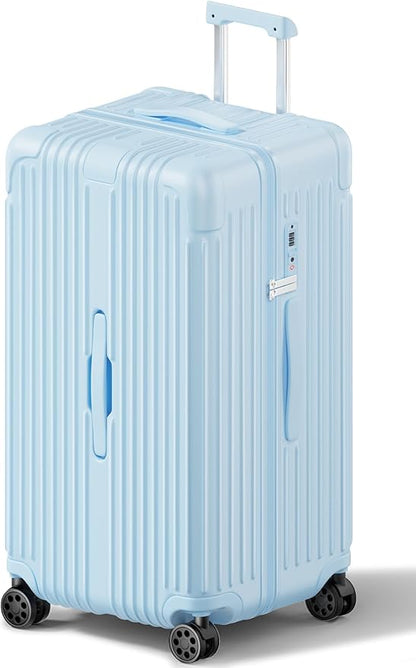 Krute 28 Inch Luggage with Wheels Checked Suitcase PC+ABS Hardside Large TSA Approved Suitcases