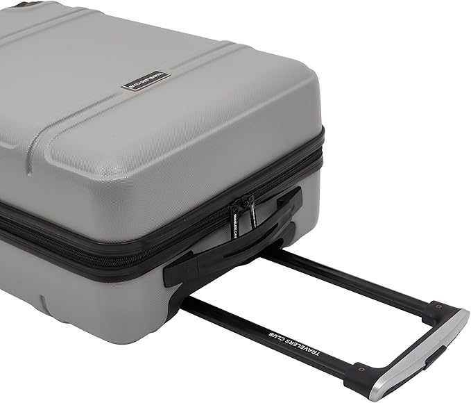 Travelers Club Skyline 20" Carry-On Spinner Luggage, Gray