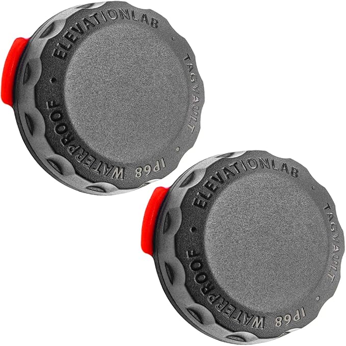 Elevation Lab AirTag Adhesive Mount (2 Pack) - TagVault™ - The First Waterproof AirTag Stick-On Holder | 3M VHB, Indestructible, Screw-On Design, Find Your Bike, Car, & More