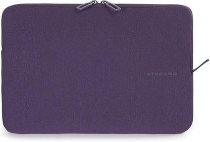 TUCANO Melange Neoprene Sleeve Compatible with MacBook Air/Pro 13" Laptop 12", 4mm Thick, Anti-Slip, Anti-Scratch - Purple