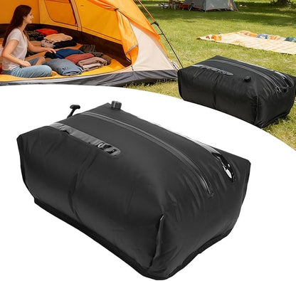 Vacuum Bags for Travel, Clothes Packing Reusable Compression Bag, Space Saver Vacuum Seal Packing Cubes, for Luggage, Backpacks, Suitcases (25L)