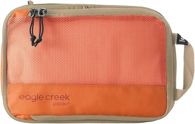 Eagle Creek Pack-It Isolate Compression Cube - Lightweight Compression Cube for Optimizing Luggage Space - Easy-Grab Zipper - Convenient Top Handle - Recycled Materials - Small