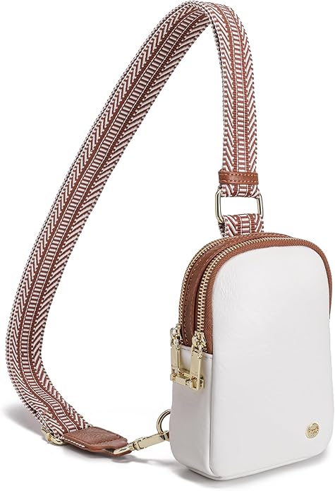 INICAT Small Anti Theft Crossbody Bags for Women, Vegan Leather Sling Cross Body Purse Travel Essentials Teen Girl Gifts