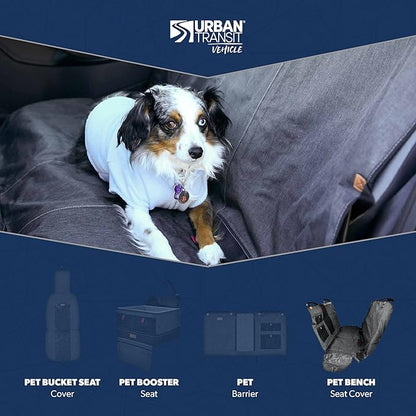 Pet Seat Cover for Your Back Seat and Durable Dog Car Hammock, Protects Your Car's Interior from Pets, Children & Spills - Measures 53" X 41.5" to Fit Most Vehicles
