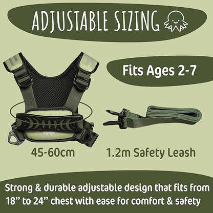 Hobble De Hoo Child Safety Harness | Premium Adjustable Toddler & Kids Harness Ages 2–7 | Autism Support