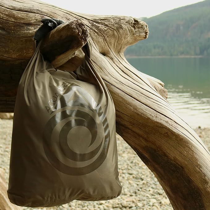 AquaQuest Rogue Dry Bag Set – 10 + 20 + 30L Olive Drab – 100% Waterproof Roll Top – Waterproof Roll Top