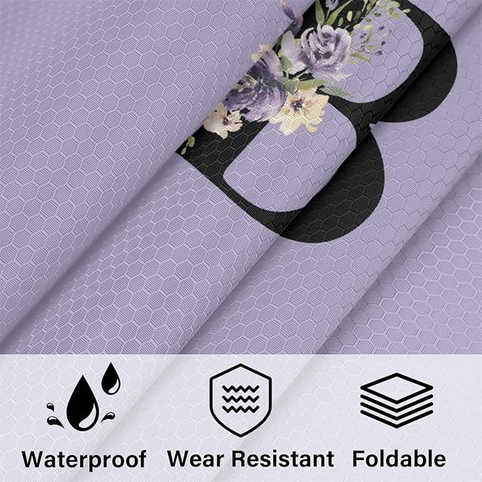 Custom Name 6 Set Compression Packing Cubes for Travel Accessories Customized Expandable Packing Organizers Personalized Carry On Essentials Luggage Bags, Lavender