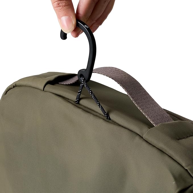 Bellroy Hanging Toiletry Kit Plus (8 Liter Travel Hanging Toiletry Bag) - SeaKelp
