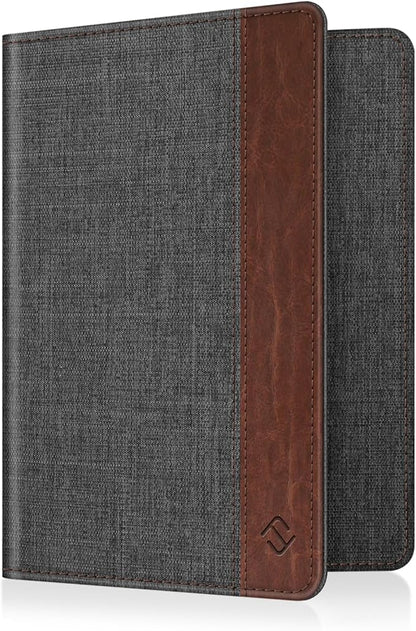 FINTIE Passport Holder, Slim Travel Wallet RFID Blocking Card Case Cover Passport Cover Protector Essentials with Credit Card Slots for Women/Men
