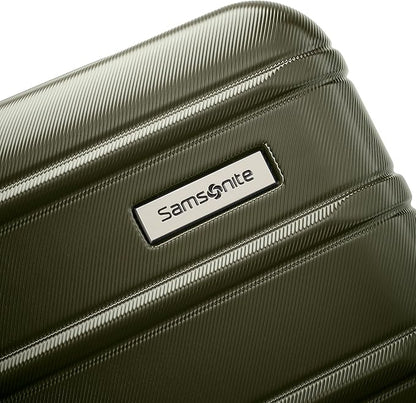 Samsonite Omni 2 Hardside Expandable Luggage with Spinner Wheels, 3-Piece Set (19/24/28), Vita Olive