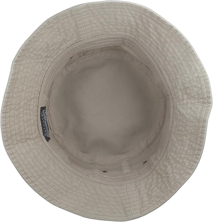 Gelante Solid Color 100% Cotton Bucket Hat for Women and Men Packable Travel Summer Beach Hat