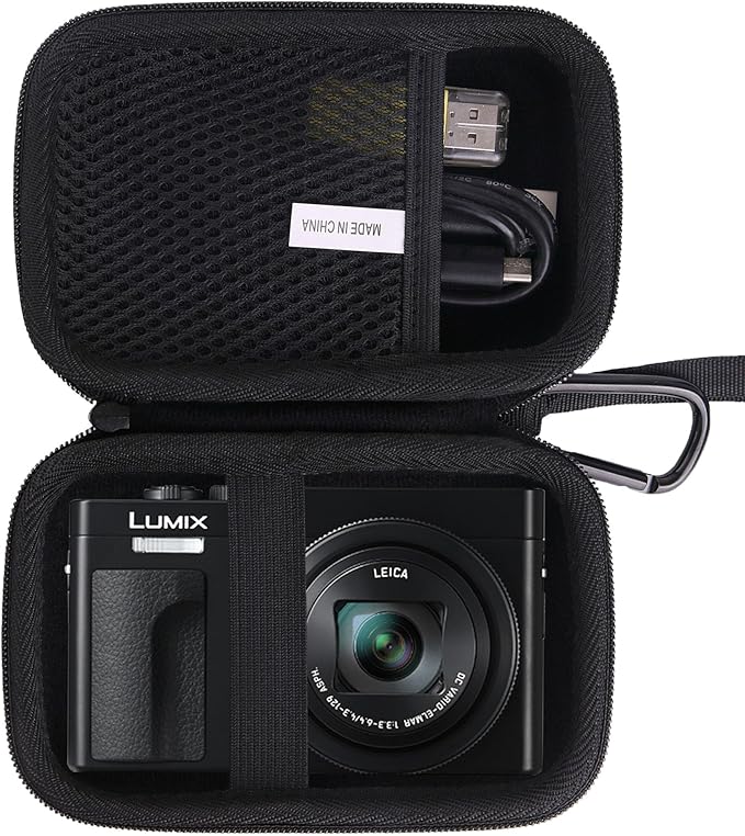 Hard EVA Carrying Storage Case Compatible with Panasonic LUMIX ZS99 Camera/DC-ZS70 /ZS80 /ZS60 /ZS100 Digital Camera,Protective Travel storage box