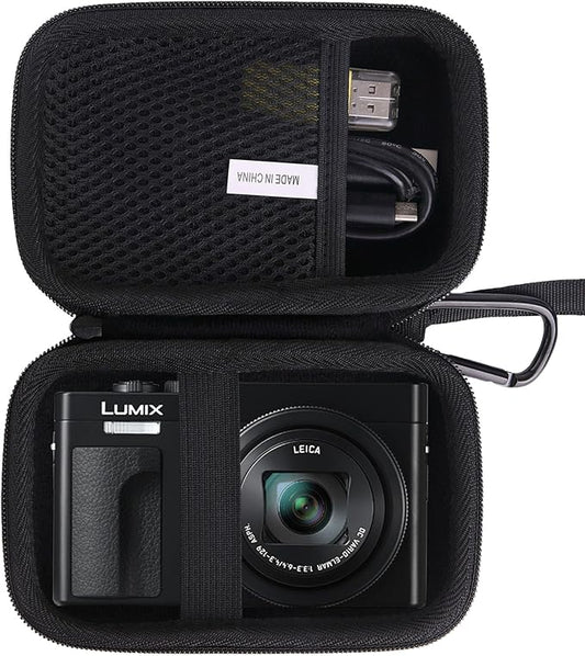 Hard EVA Carrying Storage Case Compatible with Panasonic LUMIX ZS99 Camera/DC-ZS70 /ZS80 /ZS60 /ZS100 Digital Camera,Protective Travel storage box