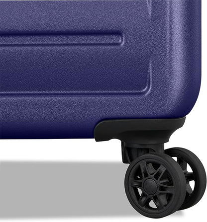 American Tourister Westridge Hardshell Luggage Set - 3 Piece Set - 20" Carry-On, 24” & 28” Checked Luggage Set with 360° Spinner Wheels - Expandable Suitcases for Extended Travel - Dusk Purple
