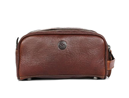 Aaron Leather Goods Waterproof Dopp Kit Travel Pouch