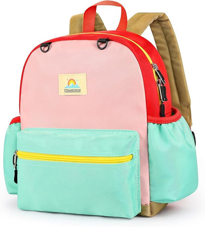 STEAMEDBUN Toddler Backpack for Girls 2-4: Preschool Kindergarten Backpacks - 12 inch Daycare Backpack
