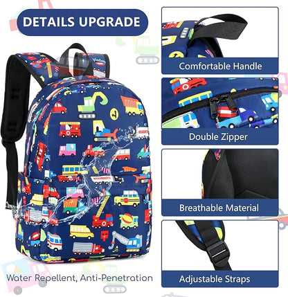 CAMTOP Preschool Backpack for Kids Boys Girls Toddler Backpack Kindergarten School Bookbags for Age 3-8