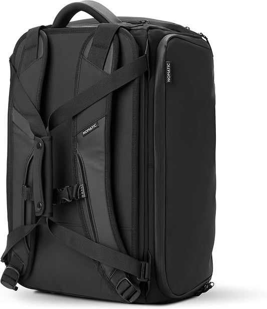 NOMATIC 30L Travel Bag- Convertible Duffel/Backpack, Carry-on Size for Airplane Travel, Everyday Use Laptop Bag,TSA Compliant