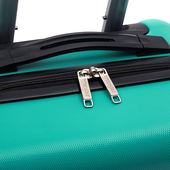 Wrangler 20" Spinner Carry-On Luggage, Teal