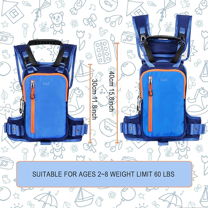 QOGIR Ski and Snowboard Harness for Kids: Learn to Ski and Teach Your Child The Speed Control