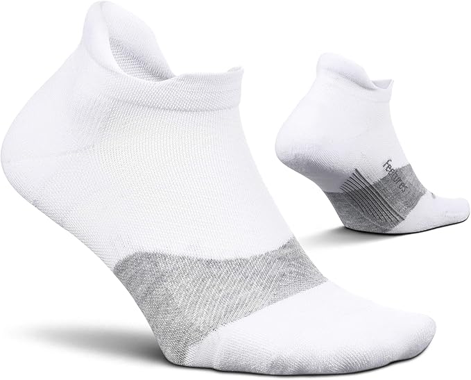 Feetures Elite Golf Max Cushion Tab Ankle Socks - Sport Sock with Targeted Compression
