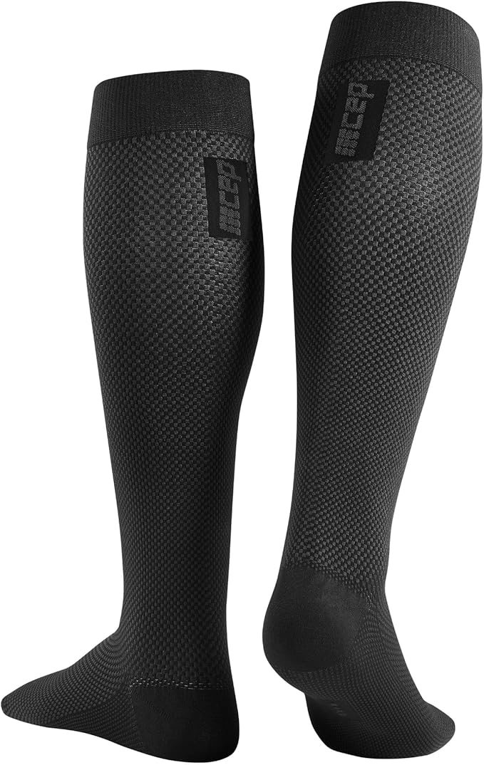 CEP Men’s Allday Knee High Compression Wool Socks - Business, Dress, Travel Long Socks