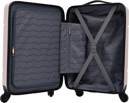Travelers Club Skyline 20" Carry-On Spinner Luggage, Filmy