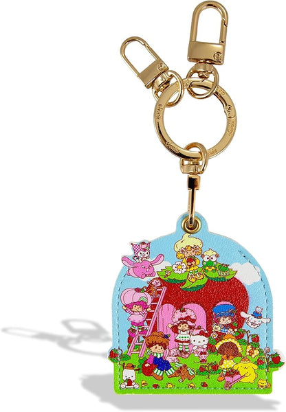 Sonix x Sanrio Keychain Case Compatible with Apple AirTag | Protective AirTag Cover Keychain Charm | Hello Kitty & Friends x Strawberry Shortcake