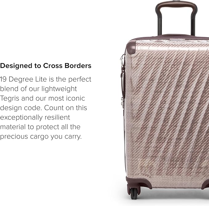 Tumi Unisex 19 Degree Lite International Carry-On Blush Carry-On 22-Inch One Size