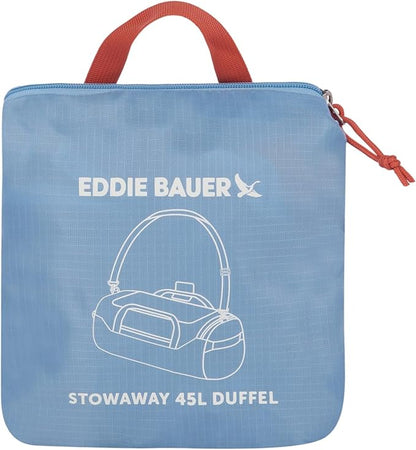 Eddie Bauer Stowaway Packable Duffel Bag | Travel | Foldable | Lightweight | Durable | Ripstop Polyester