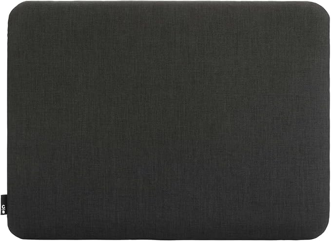 Incase 13-inch Laptop Carry Zip Sleeve - Sea Blue, Polyester, Protecting Laptops During Travel or Transport, Cover for Laptops (Black)