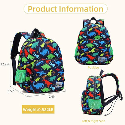 willikiva 3D Dinosaur Backpack Toddler Backpacks for Boys and Girls Kids Backpack Waterproof Preschool Safety Harness Leash (Mechanical Dinosaur)
